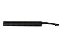 StarTech.com M.2 SSD Enclosure for M.2 SATA Drives - USB 3.1 - USB-C - Drevkabinett - M.2 - M.2 Card - USB 3.1 (Gen 2) - svart - for P/N: PEXUSB321C SM21BMU31CI3