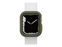 LifeProof - Støtfanger for smartarmåndsur - liten - 85 % havbasert resirkulert plast - knepgrønn - for Apple Watch (41 mm) 77-87579