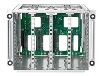 HPE 8SFF x1 U.3 BC Midplane Drive Cage Kit - Lagringsdrevhylse - trippelmodus P57108-B21