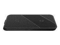 ZENS Modular Dual Wireless Charger Main Station - Trådløs ladematte + AC-strømadapter - 30 watt - Apple Fast Charge, FC ZEMDC1P/00