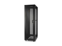 APC NetShelter SV - Rack skap - svart - 48U - 19" - for P/N: SMTL1500RM3UC, SMTL1500RMI3UC, SRT2200RMXLAUS, SRTL3KRM1UC, SRTL3KRM1UNC AR2407