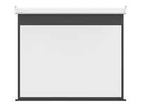 Multibrackets M Manual Self-lock Projection Screen Deluxe - Projeksjonsskjerm - monterbar i tak, veggmonterbar - 108" (274 cm) - 16:10 - Matte White - hvit 7350022735682