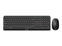 Philips 4000 series SPT6407B - Tastatur- og mussett - trådløs - 2.4 GHz, Bluetooth 3.0, Bluetooth 5.0 - QWERTY SPT6407B/21