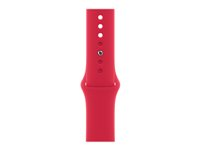 Apple - Bånd for smart armbåndsur - 45 mm - Normal størrelse - produkt (RØD) MP7J3ZM/A