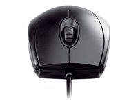 CHERRY WheelMouse - Mus - høyre- og venstrehåndet - optisk - 3 knapper - kablet - PS/2, USB - svart M-5450