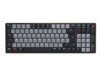 CHERRY KW - Tastatur - 96% - compact - bakgrunnsbelyst - trådløs - Bluetooth 5.2, USB - QWERTZ - tastsvitsj: CHERRY MX Low Profile - plastfri emballasje G8A-25510HOAUS-2