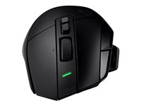 Logitech G G502 X PLUS - Mus - optisk - trådløs - 2.4 GHz - USB Logitech LIGHTSPEED-mottaker - svart 910-006163