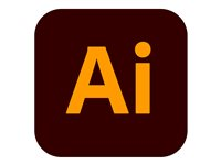 Adobe Illustrator Pro for teams - Subscription Renewal - 1 bruker - mengde - Nivå 1 (1-9) - Introductory Full Year Forecast - Win, Mac - Multi European Languages 65309242BA01A12