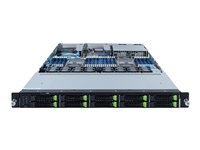 Gigabyte R182-NA1 (rev. 100) - rackmonterbar - ingen CPU - 0 GB - uten HDD 6NR182NA1MR-00