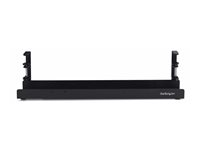 StarTech.com Under Desk Cable Management Tray, Clamp-on Installation - Kabelstyringsskuff - monterbar under skrivebord - svart - 80 cm CALB-DESK-CABLE-TRAY