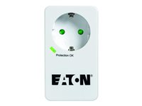 Eaton Protection Box 1 DIN - Overspenningsavleder - AC 220-250 V - 4000 watt - utgangskontakter: 1 - hvit PB1D