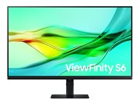 Samsung ViewFinity S6 S32D604UEU - S60UD Series - LED-skjerm - QHD - 32" - HDR LS32D604UEUXXE