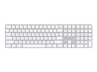 Apple Magic Keyboard with Touch ID and Numeric Keypad - Tastatur - Bluetooth, USB-C - Svensk MK2C3S/A