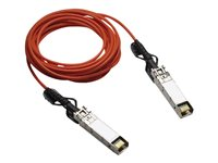HPE Aruba Direct Attach Copper Cable - Direkte 10GBase-koblingskabel - SFP+ til SFP+ - 1 m - for HPE Aruba 2540 48, 2930F 24, 2930M 24, 6200F 12, 6200M 24, 83XX; CX 10000, 6405 v2, 8360 J9281D