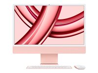 Apple iMac with 4.5K Retina display - alt-i-ett - M3 - 8 GB - SSD 512 GB - LED 24" - Norsk MQRU3H/A