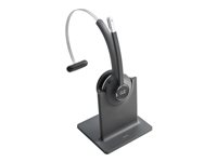 Cisco 561 Wireless Single - Hodesett - on-ear - konvertibel - DECT - trådløs - med Standard Base Station - for IP Phone 68XX, 78XX, 88XX; Unified IP Phone 79XX CP-HS-WL-561-S-EU=