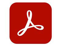 Adobe Acrobat Pro for enterprise - Subscription New - 1 navngitt bruker - akademisk - Value Incentive Plan - Nivå 1 (1-9) - Win, Mac - EU English 65276384BB01A12