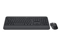 Logitech Signature MK650 Combo for Business - Tastatur- og mussett - trådløs - Bluetooth LE - QWERTY - Nordisk (dansk/finsk/norsk/svensk) - grafitt 920-011010