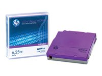 HPE - LTO Ultrium WORM 6 - 2.5 TB / 6.25 TB - påskrivningsetiketter - purpur - for StorageWorks SAS Rack-Mount Kit C7976BW