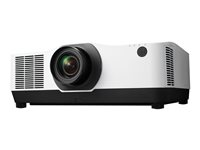 NEC PA1004UL - 3 LCD-projektor - 3D - 10000 ANSI-lumen - WUXGA (1920 x 1200) - 16:10 - 1080p - zoomlinse - LAN - hvit - med NP13ZL lens 40001457