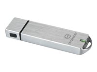 IronKey Basic S1000 - USB-flashstasjon - kryptert - FIPS 140-2 Level 3 - 32 GB - USB 3.0 - TAA-samsvar IKS1000B/32GB
