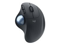 Logitech Ergo Series ERGO M575 - Styrekule - optisk - 5 knapper - trådløs - 2.4 GHz, Bluetooth 5.0 LE - USB trådløs mottaker - grafitt 910-005872