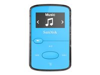SanDisk Clip Jam - Digital spiller - 8 GB - blå SDMX26-008G-E46B