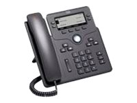Cisco IP Phone 6841 - VoIP-telefon - SIP, SRTP - 4 linjer - koksgrå - gjenfabrikert CP-6841-3PWCEK9-RF