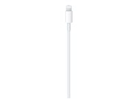 Apple - Lightning-kabel - 24 pin USB-C hann til Lightning hann - 2 m MQGH2ZM/A