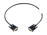 Lenovo - VGA-kabel - HD-15 (VGA) (hann) til HD-15 (VGA) (hann) - 0.5 m - for ThinkCentre M625; M70; M700; M70q Gen 2; M710; M715; M720; M75; M75t Gen 2; M900; M920 0B47397