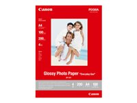 Canon GP-501 - Blank - A4 (210 x 297 mm) - 200 g/m² - 100 ark fotopapir - for PIXMA iP90, MG2555, mini260, MP180, MP490, MP510, MP550, MP560, MP960, MX330, TS7450 0775B001