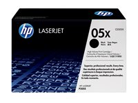 CE505X-PROMOKIT inneholder 2 stkCE505XHP LaserJet High-Capacity Black Print Cartridge(6500p)Passer til HP LaserJet P2055-series CE505X-PROMOKIT