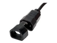 Eaton Tripp Lite Series PDU Plug Lock Connector C14 Power Cord to C13 Outlet Black 100pk - Kabelfjerningslås - svart PLC13BK