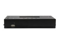 StarTech.com 1:1 Hard Drive Duplicator and Eraser for 2.5"/ 3.5" SATA (I/II/III) & SAS (I/II) HDD SSD - LCD & RS-232 - Cloner & Wiper (SATSASDUPE11) - Fast tilstands / harddiskstasjons-duplikator - 1 brønner (SATA-600 / SAS-2) SATSASDUPE11