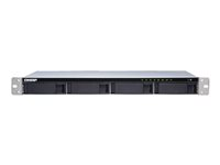 QNAP TS-431XeU - NAS-server - 4 brønner - 32 TB - kan monteres i rack - SATA 6Gb/s - HDD 8 TB x 4 - RAID 0, 1, 5, 6, 10, JBOD - RAM 8 GB - Gigabit Ethernet / 10 Gigabit Ethernet - iSCSI støtte - 1U TS-431XEU-8G+4XST8000VN004