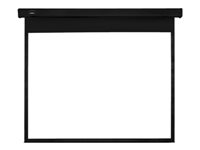 Multibrackets M Motorized Projection Screen Black Edition - Projeksjonsskjerm - takmonterbar - motorisert - 135" (343 cm) - 16:9 - Matte White - svart 7350022733985