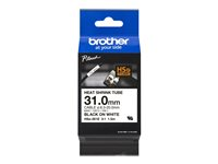 Brother HSe-261E - Svart på hvitt - Rull (3,1 cm x 1,5 m) 1 kassett(er) hengeboks - varmekrympetape - for P-Touch PT-D800W, PT-P900W, PT-P900Wc, PT-P950NW HSE261E