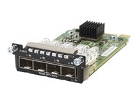 HPE Aruba - Utvidelsesmodul - 10 Gigabit SFP+ x 4 - for HPE Aruba 2930M 24, 3810M 16SFP+, 3810M 24G, 3810M 48G JL083A