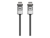 Belkin 6ft DisplayPort 1.2 Cable with Latches, M/M, 4k - DisplayPort-kabel - DisplayPort (hann) til DisplayPort (hann) - 1.8 m - for P/N: F1DN104W-3, F4U097tt, F4U109tt F2CD000B06-E