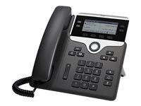 Cisco IP Phone 7841 - VoIP-telefon - SIP, SRTP - 4 linjer - oppusset CP-7841-K9-RF
