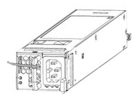 Cisco Back-to-Front Cooling - Strømforsyning - "hot-plug" / redundant (plug-in modul) - AC 100-240 V - 750 watt - oppusset - for Catalyst 4503, 4504, 4506, 4507, 4510 C4KX-PWR-750ACF-RF