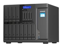 QNAP TS-1655 - NAS-server - 16 brønner - SATA 6Gb/s - RAID RAID 0, 1, 5, 6, 10, 50, JBOD, 60 - RAM 8 GB - 2.5 Gigabit Ethernet - iSCSI støtte TS-1655-8G