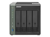 QNAP TS-431X3 - NAS-server - 4 brønner - SATA 6Gb/s - RAID RAID 0, 1, 5, 6, 10, JBOD, 5 hot spare, 6 hot spare, 10 hot spare - RAM 4 GB - Gigabit Ethernet / 2.5 Gigabit Ethernet / 10 Gigabit Ethernet - iSCSI støtte TS-431X3-4G