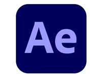Adobe After Effects CC for Enterprise - Feature Restricted Licensing Subscription Renewal - 1 bruker - STAT - Value Incentive Plan - Nivå 1 (1-9) - Win, Mac - Multi European Languages 65298128BC01B12