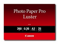 Canon Photo Paper Pro Luster LU-101 - Glans - 260 mikroner - A2 (420 x 594 mm) - 260 g/m² - 25 ark fotopapir 6211B026