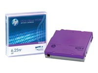 HPE - LTO Ultrium WORM 6 - 2.5 TB / 6.25 TB - påskrivningsetiketter - purpur - for StorageWorks SAS Rack-Mount Kit C7976W