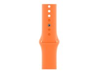 Apple - Bånd for smart armbåndsur - 45 mm - 140 - 210 mm - lysende oransje MR2R3ZM/A