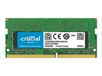 Crucial - DDR4 - modul - 32 GB - SO DIMM 260-pin - 3200 MT/s / PC4-25600 - CL22 - 1.2 V - ikke-bufret - ikke-ECC CT32G4SFD832A