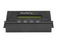 StarTech.com 1:1 Hard Drive Duplicator and Eraser for 2.5" & 3.5" SATA HDD SSD - LCD & RS-232  - 14GBpm Duplication Speed - Cloner & Wiper (SATDUP11) - Harddisk-duplekser - 2 brønner (SATA-600) - for P/N: SVA12M5NA SATDUP11