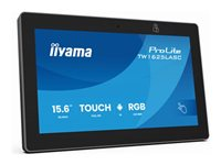 iiyama ProLite TW1625LASC-B3PNR - berøringspanel-PC RK3576 2.2 GHz - 4 GB - SSD 32 GB - LED 15.6" TW1625LASC-B3PNR